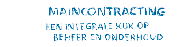 Voorblad -boekje -maincontracting